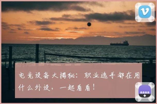 电竞设备大揭秘:职业选手都在用什么外设,一起看看!