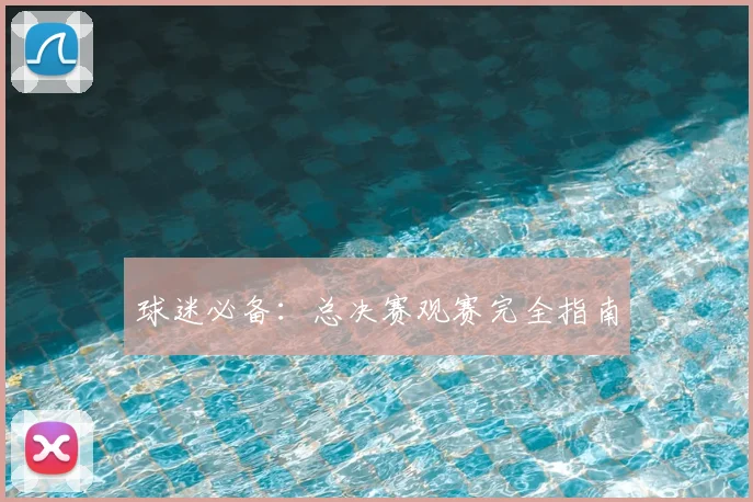 球迷必备：总决赛观赛完全指南