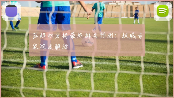 苏超积分榜最终排名预测:权威专家深度解读